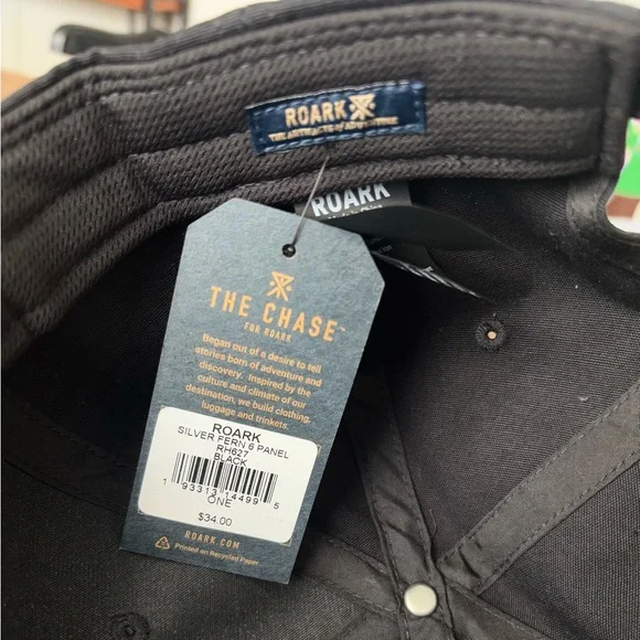 NWT! Roark | Silver Fern 6-Panel Hat - Picture 3 of 4